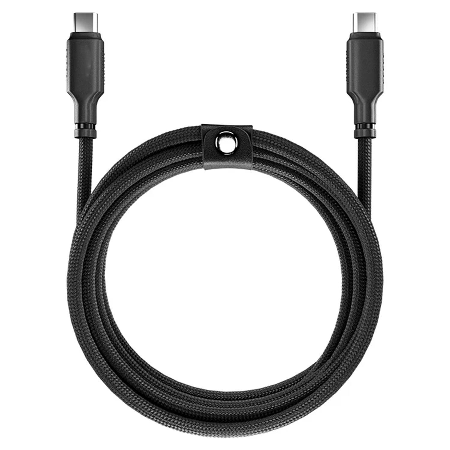Braided Type-C To Type-C High Power Charging Cord, Reinforced Dual-End Connection Wire For Laptops And Mobile Gadgets