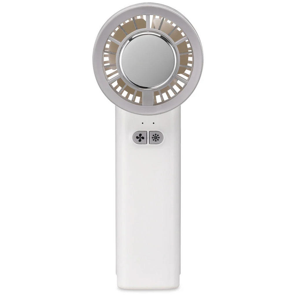 Lightweight Handheld Rechargeable Cooling Fan, Multi-Speed Portable Air Cooler With Convertible Stand Function