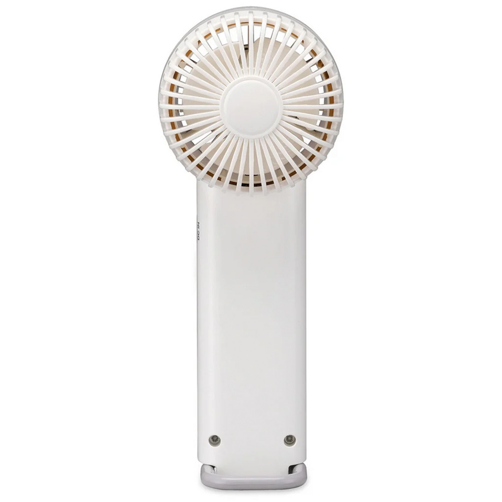 Lightweight Handheld Rechargeable Cooling Fan, Multi-Speed Portable Air Cooler With Convertible Stand Function
