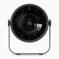 Adjustable Tilt Rechargeable Circulation Desktop Fan, Sleek Digital Display Table Air Cooler For Indoor Spaces
